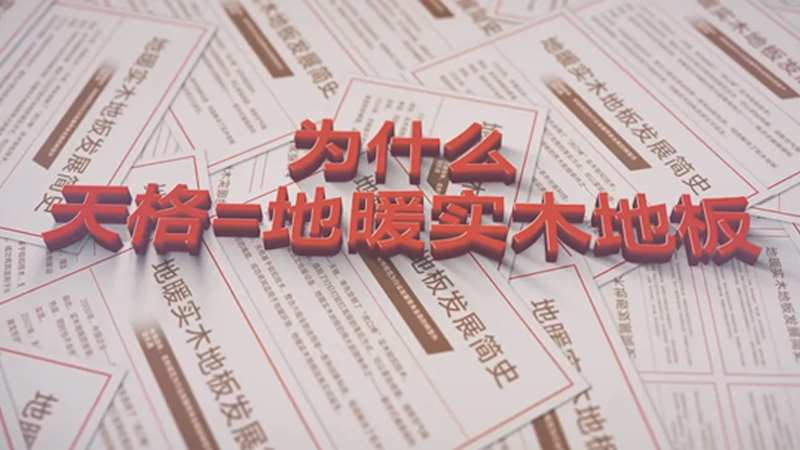 發(fā)明推廣品類 創(chuàng)新服務(wù)迭代 | 為什么“天格”被公認(rèn)為是地暖實(shí)木地板的代名詞？